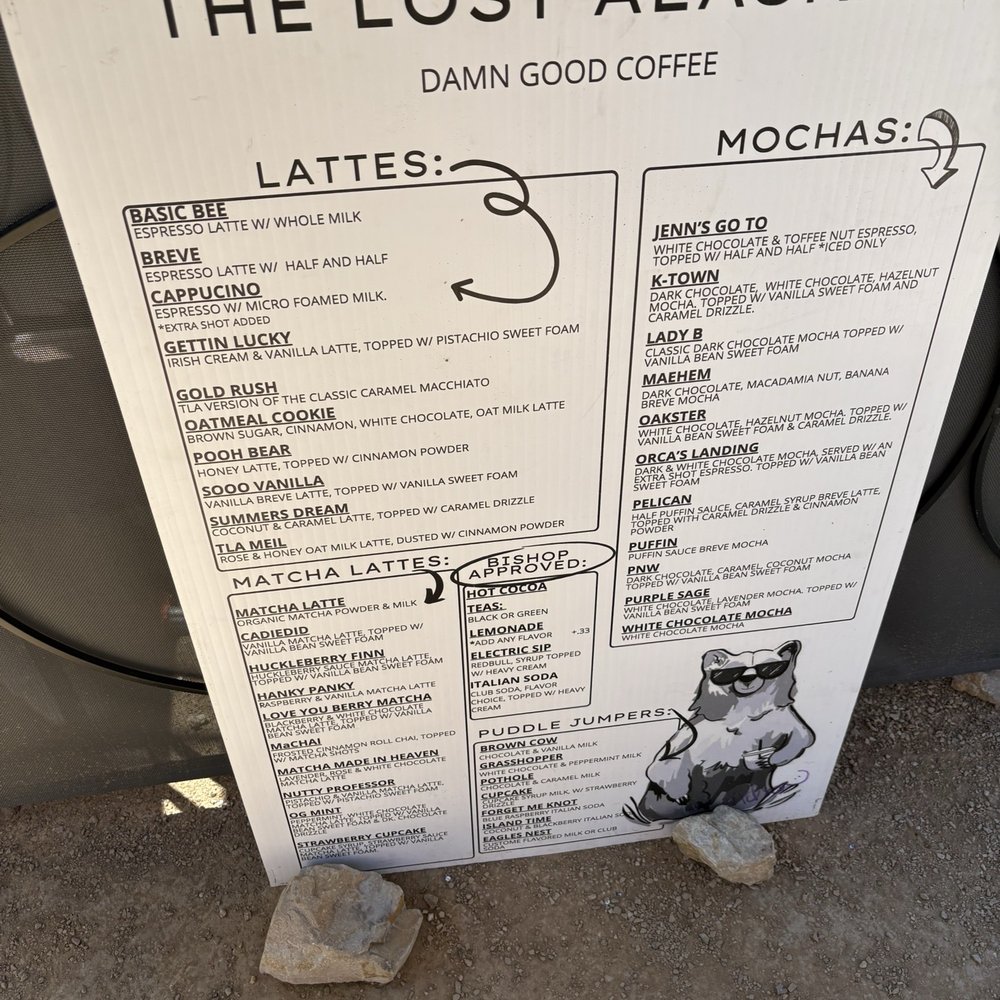 The Lost Alaskan - Menu - Coffee & Tea Near Me - Kaysville, Utah The Lost Alaskan - Menu - Coffee & Tea Near Me - Kaysville, Utah