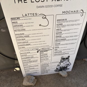 The Lost Alaskan - Menu - Coffee & Tea Near Me - Kaysville, Utah The Lost Alaskan - Menu - Coffee & Tea Near Me - Kaysville, Utah