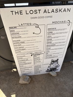 Menu photo 1 The Lost Alaskan Kaysville, UT Menu photo 1 The Lost Alaskan Kaysville, UT