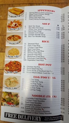 Menu photo 4 John Wong's Chinese Restaurant Calgary, AB