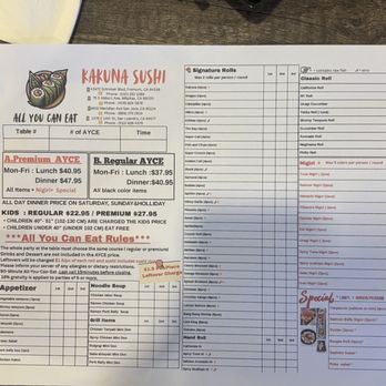 Kakuna Sushi - AYCE - Sushi Bars Near Me - Milpitas, California Kakuna Sushi - AYCE - Sushi Bars Near Me - Milpitas, California