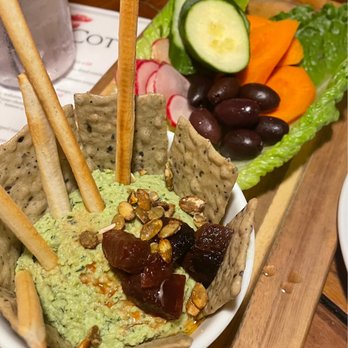 The Cottage - Edamame Hummus - New American Near Me - Sarasota, Florida