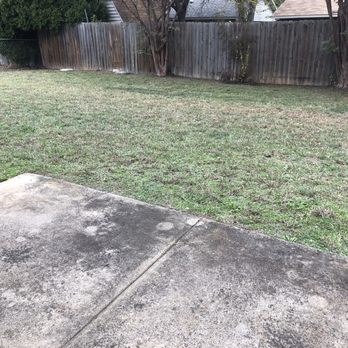 Rauls Lawn Care - Back yard area - Lawn Services Near Me