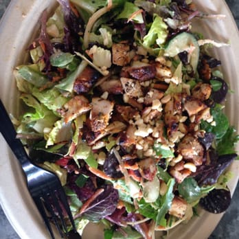 Green Tomato Grill - Bland Thai chicken salad - New American Near Me - Orange, California