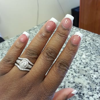 Cn Nail - Pink and white - Nail Salons Near Me - Houston, Texas