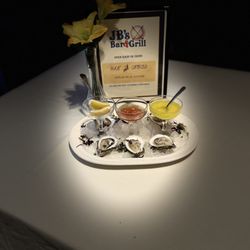 JB’s Bar & Grill - Oyster specials