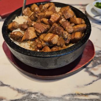 Panda Inn - Braised pork rice. - Chinese Near Me - Pasadena, California Panda Inn - Braised pork rice. - Chinese Near Me - Pasadena, California