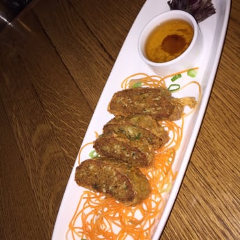 Mayuree Thai Tavern - MD Crab Dumplings w/ Sweet Plum Sauce - Thai Near Me - Baltimore, Maryland Mayuree Thai Tavern - MD Crab Dumplings w/ Sweet Plum Sauce - Thai Near Me - Baltimore, Maryland