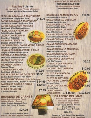 Menu photo 6 Taqueria El Brasero Aurora, IL Menu photo 6 Taqueria El Brasero Aurora, IL