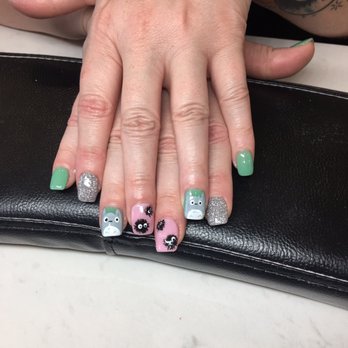 Nailganic - My new nails courtesy of the amazing Hannah! Come see frank, Kim, Hannah, Holly, and Nancy! Everyone is amazing! Love my Totoro nails! - Nail Salons Near Me - Glendale, Arizona