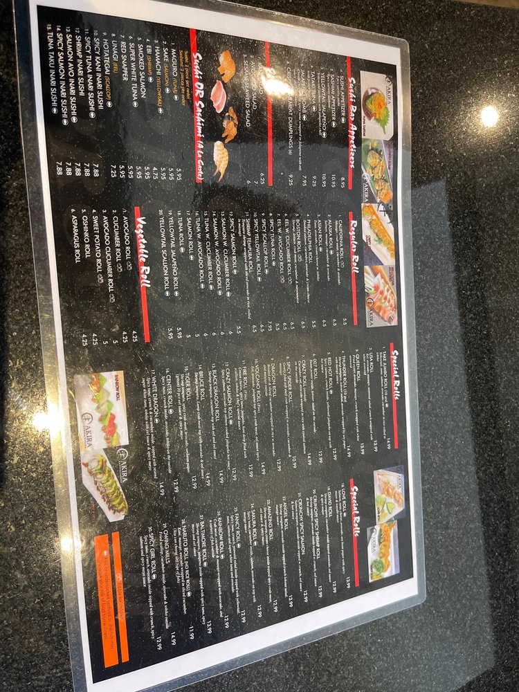 AKIRA RAMEN & SUSHI 10200 Mill Run Cir, Owings Mills, Maryland