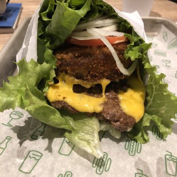 Shake Shack Glendale - Protein style shake stack. - Burgers Near Me - Glendale, California