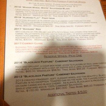 Galante Vineyards Tasting Room - tasting list December 2019 - Wine Tasting Room Near Me - Carmel, California Galante Vineyards Tasting Room - tasting list December 2019 - Wine Tasting Room Near Me - Carmel, California