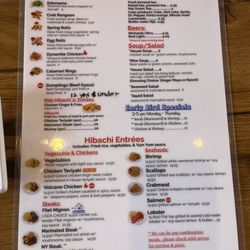 Hibachi Jr - Lunch menu