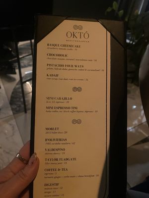 Menu photo 5 Okto Houston, TX