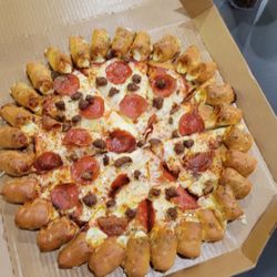 Pizza Hut - Cheesy Bites Pizza