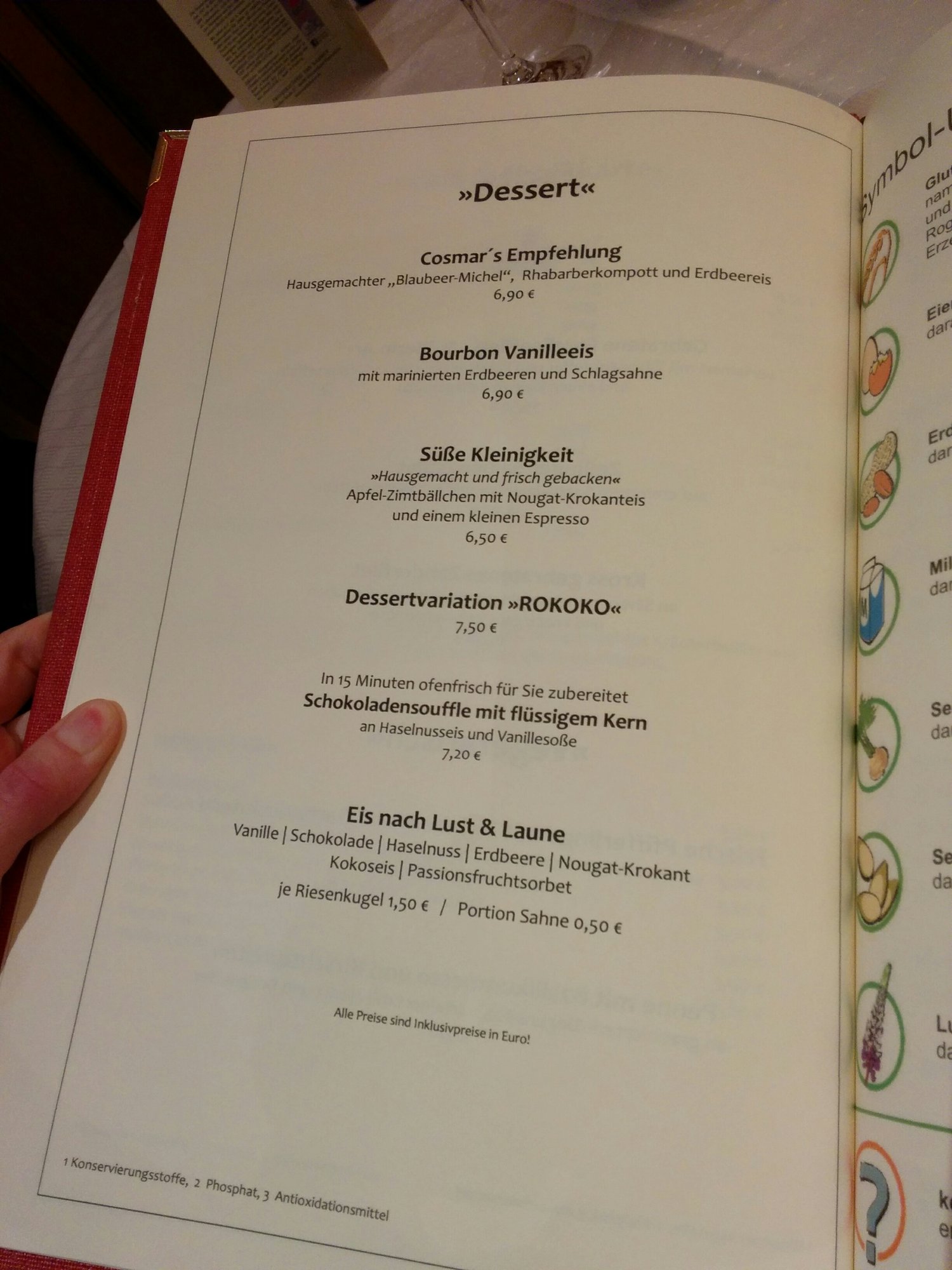 Rokoko - menu - German Near Me - Veitshöchheim, BY Rokoko - menu - German Near Me - Veitshöchheim, BY