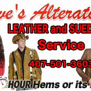 Eve's Alterations - Leather items are taken care of in a professional manner, taking into consideration the quality of the leather and it's special requirements - Sewing & Alterations Near Me - Kissimmee, Florida