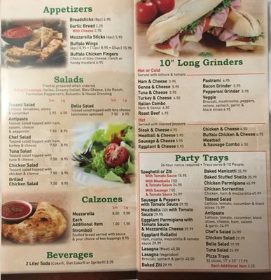Menu photo 2 Bella Gourmet Pizzeria Newington, CT Menu photo 2 Bella Gourmet Pizzeria Newington, CT