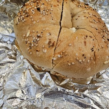 Hudson Bagel - Everything Bagel with jalapeno cream cheese - Bagels Near Me - New York, New York