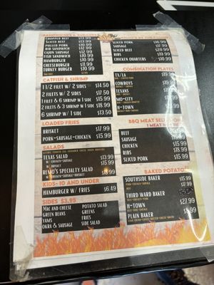 Menu photo 1 ReMo's Cafe Houston, TX