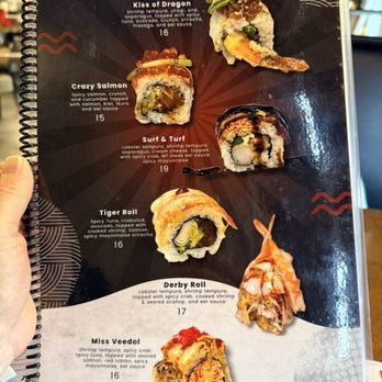 Misawa Sushi Bar - Menu 1/26 - Sushi Bars Near Me - Louisville, Kentucky