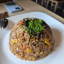 Eel fried rice Eel fried rice