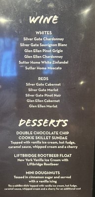Menu photo 2 MC’s Garage Mankato, MN