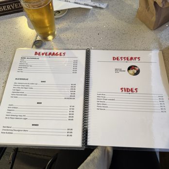 Fuego Sushi - Menu - Sushi Bars Near Me - San Diego, California