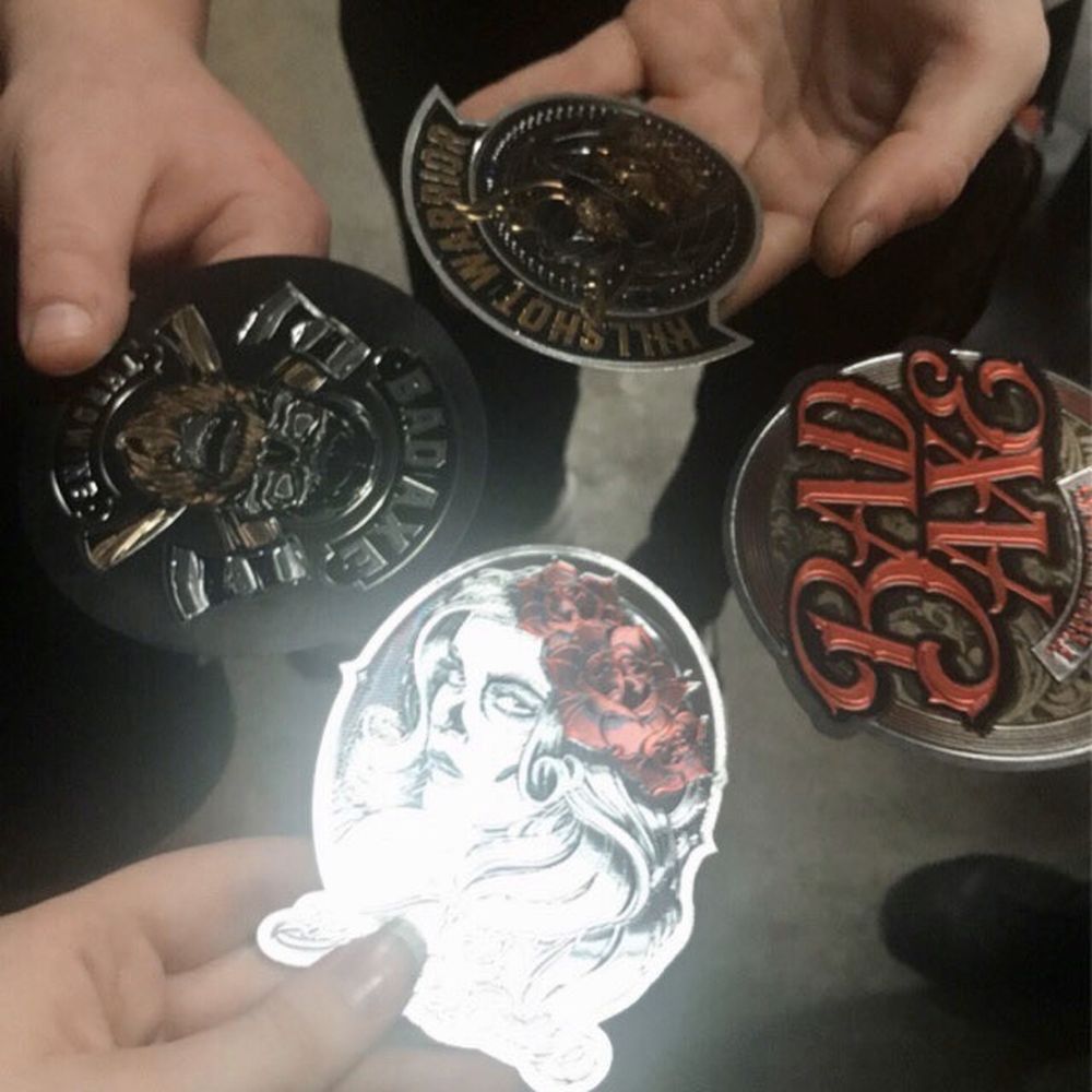 Bad Axe sticker merch