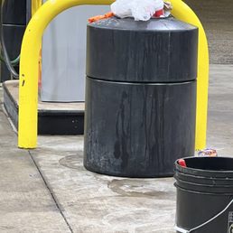 Over flowing trash all dumpsters