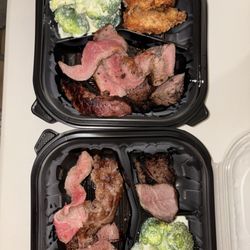 Pampas Grill - Togo plates top is around $21