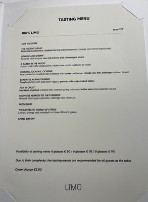Menu photo 1 Līmū Bagheria, PA
