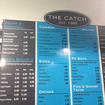 The Catch - Menu - Seafood Near Me - Longview, Texas The Catch - Menu - Seafood Near Me - Longview, Texas