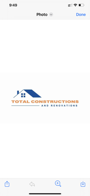 Total Constructions and Renovations Logo