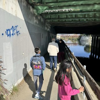 Los Gatos Creek Trail - Under the bridge! - Parks Near Me - Campbell, California