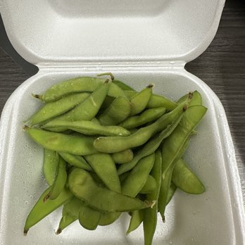 Yokohamaya - Edamame (was missing salt) - Sushi Bars Near Me - Cypress, Texas