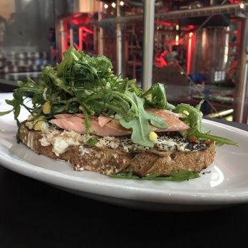 Surly Brewing - Salmon toast - Breweries Near Me - Minneapolis, Minnesota