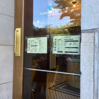 Fairgrounds Coffee and Tea - Front door - Coffee & Tea Near Me - Chicago, Illinois