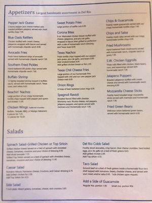 Menu photo 4 Blue Oasis Bar & Grill Del Rio, TX