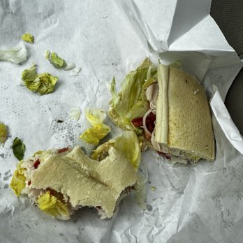 Jim's Original Subs & Pizza - Turkey sub with yellow lettuce! soggy tomatos - Sandwiches Near Me - Lawrence, Massachusetts Jim's Original Subs & Pizza - Turkey sub with yellow lettuce! soggy tomatos - Sandwiches Near Me - Lawrence, Massachusetts