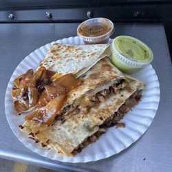 Tacos Los Viejones - Pastor Quesadilla
