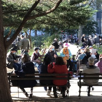 Columbus Park - Playing traditional Chinese music - Parks Near Me - New York, New York