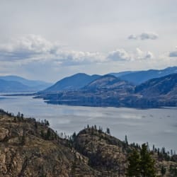 Okanagan Mountain provincial Park - Okanagan Lake from the Park