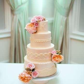 Imaginary Cakes - a three tiered wedding cake - Cupcakes Near Me - Wilmington, North Carolina