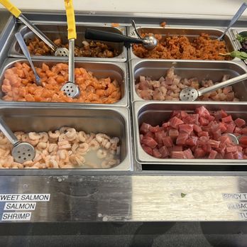 Pokitomik - Selection of protein - Poke Near Me - Valencia, California Pokitomik - Selection of protein - Poke Near Me - Valencia, California
