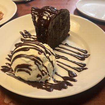 J. Alexander's Restaurant - Chocolate cake.  Good but a little too decadent for me. - Seafood Near Me - Plano, Texas