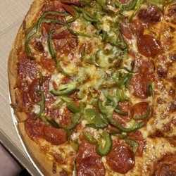 Central Pizza - Half Peppers and pepperoni