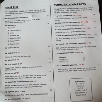 Pho 88 - Menu - Vietnamese Near Me - Bend, Oregon