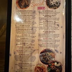 El Tapatio - Menu